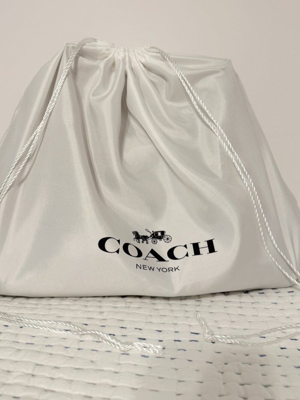 COACH LORI LEATHER & SUEDE SHOULDER BAG - Picture 11 of 12